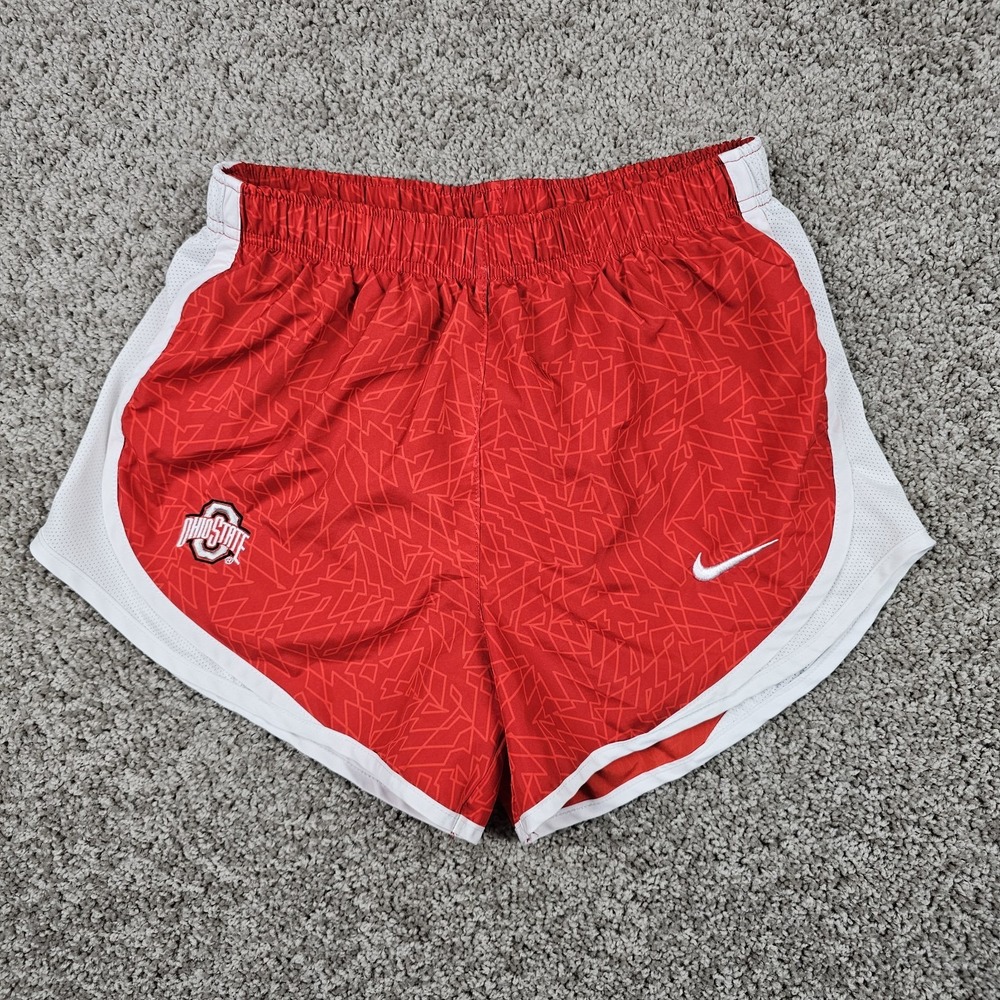 Nike Women's Shorts Size Small Ohio State Buckeyes Tempo Dri-Fit OSU Lined